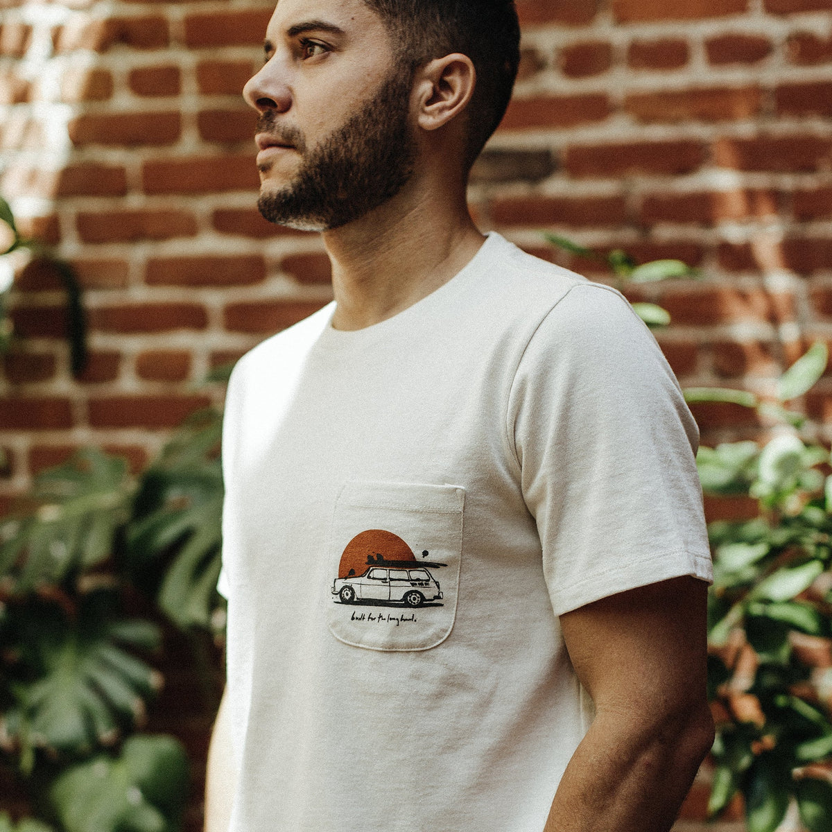 The Heavy Bag Tee in Road Tripper