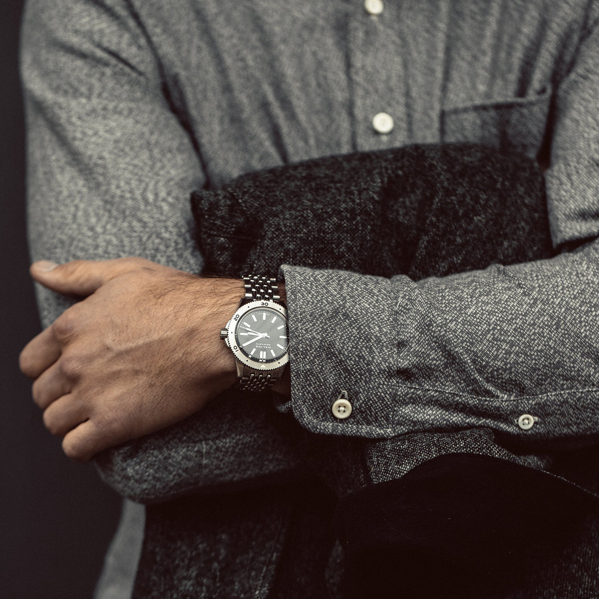 The Jack in Brushed Charcoal