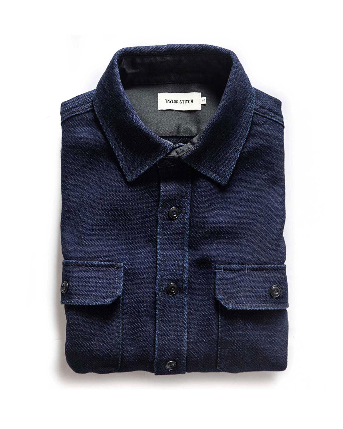 The Division Shirt in Indigo Twill