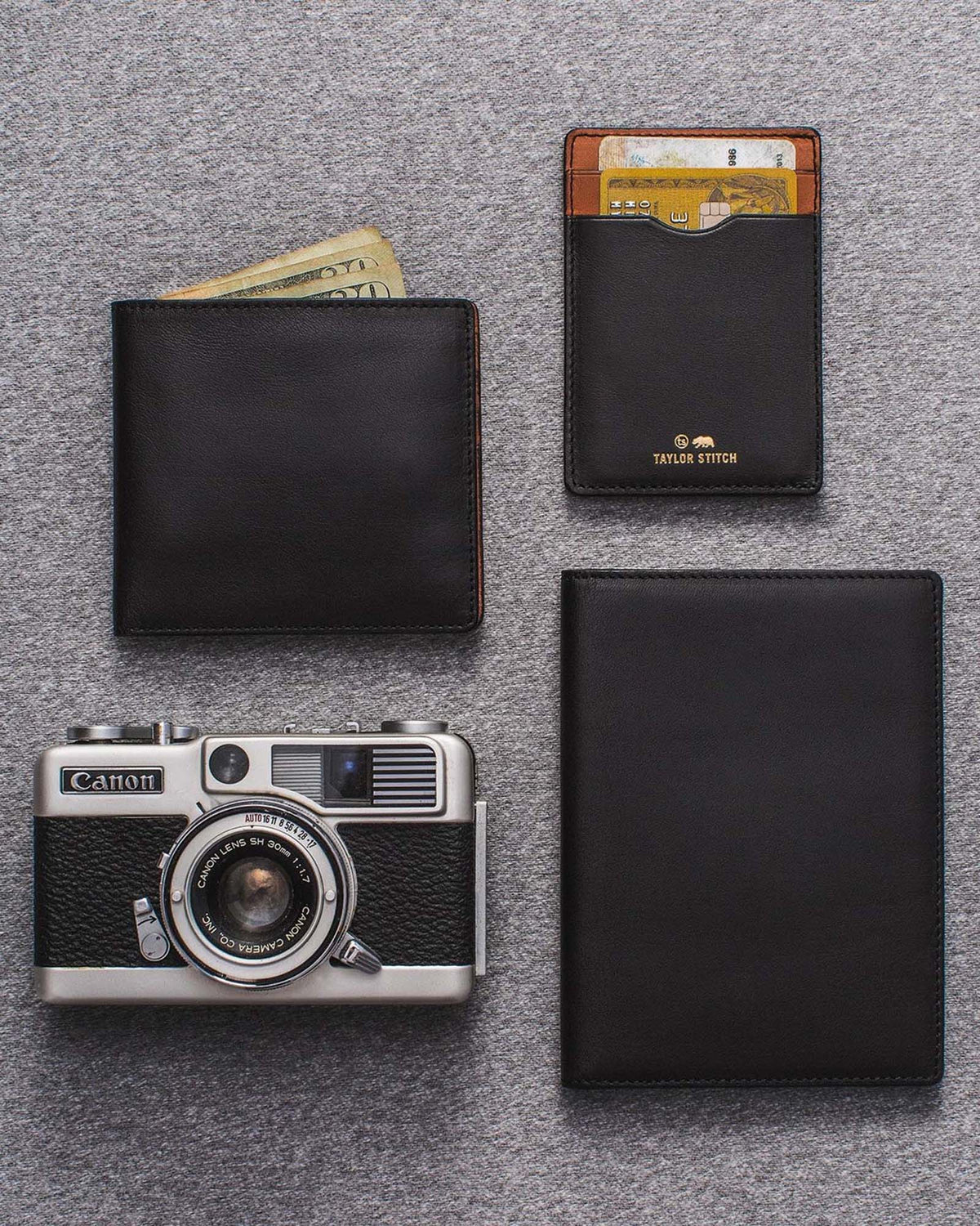 The Minimalist Wallet in Black