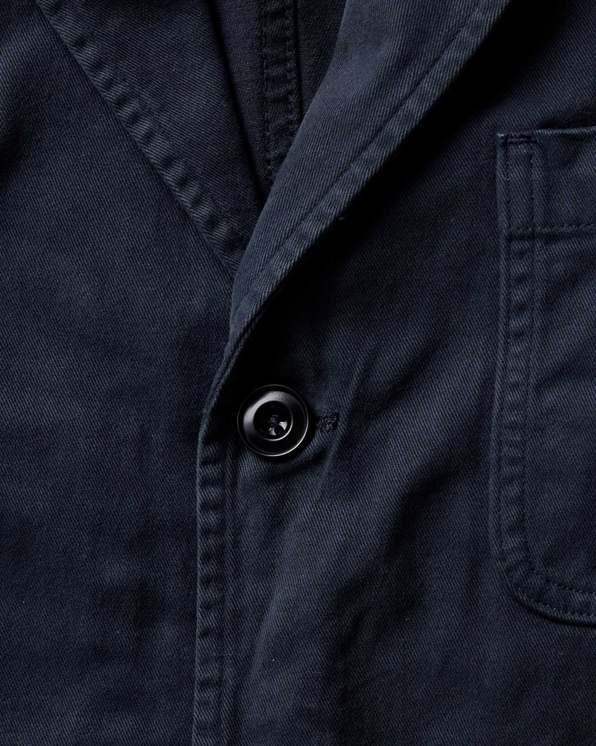The Foundation Sportcoat in Organic Navy Twill