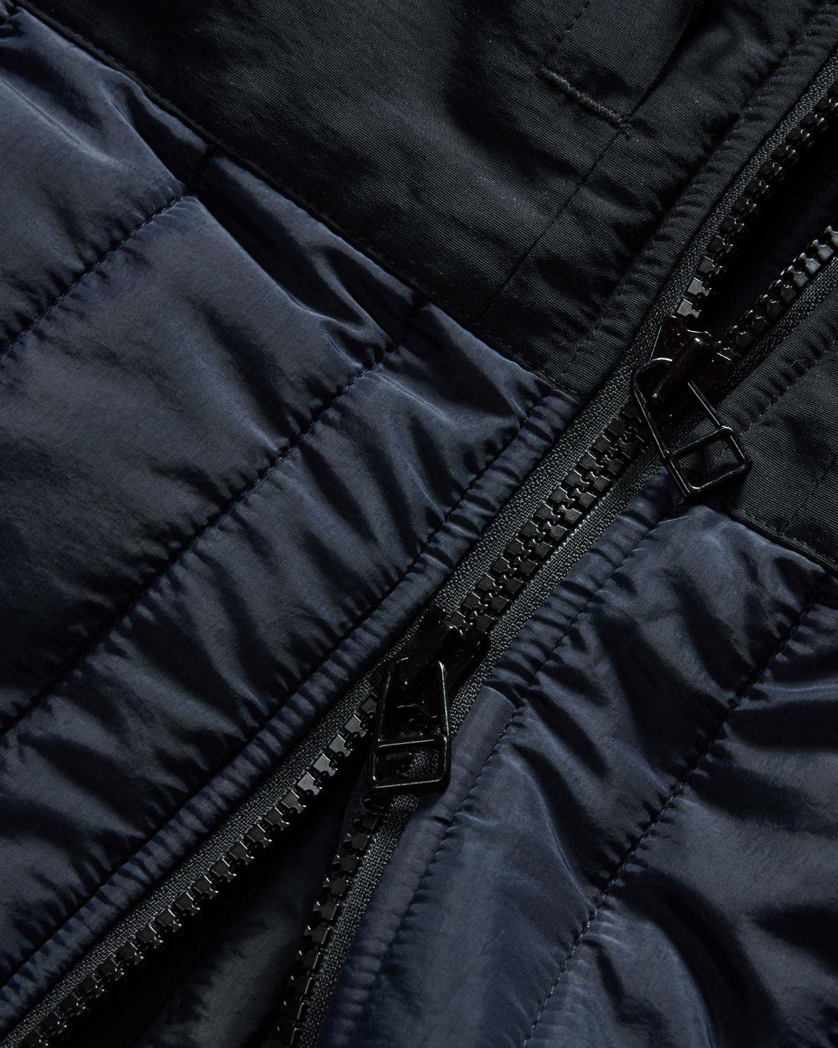 The Ember Jacket in Dark Navy Quilted Nylon