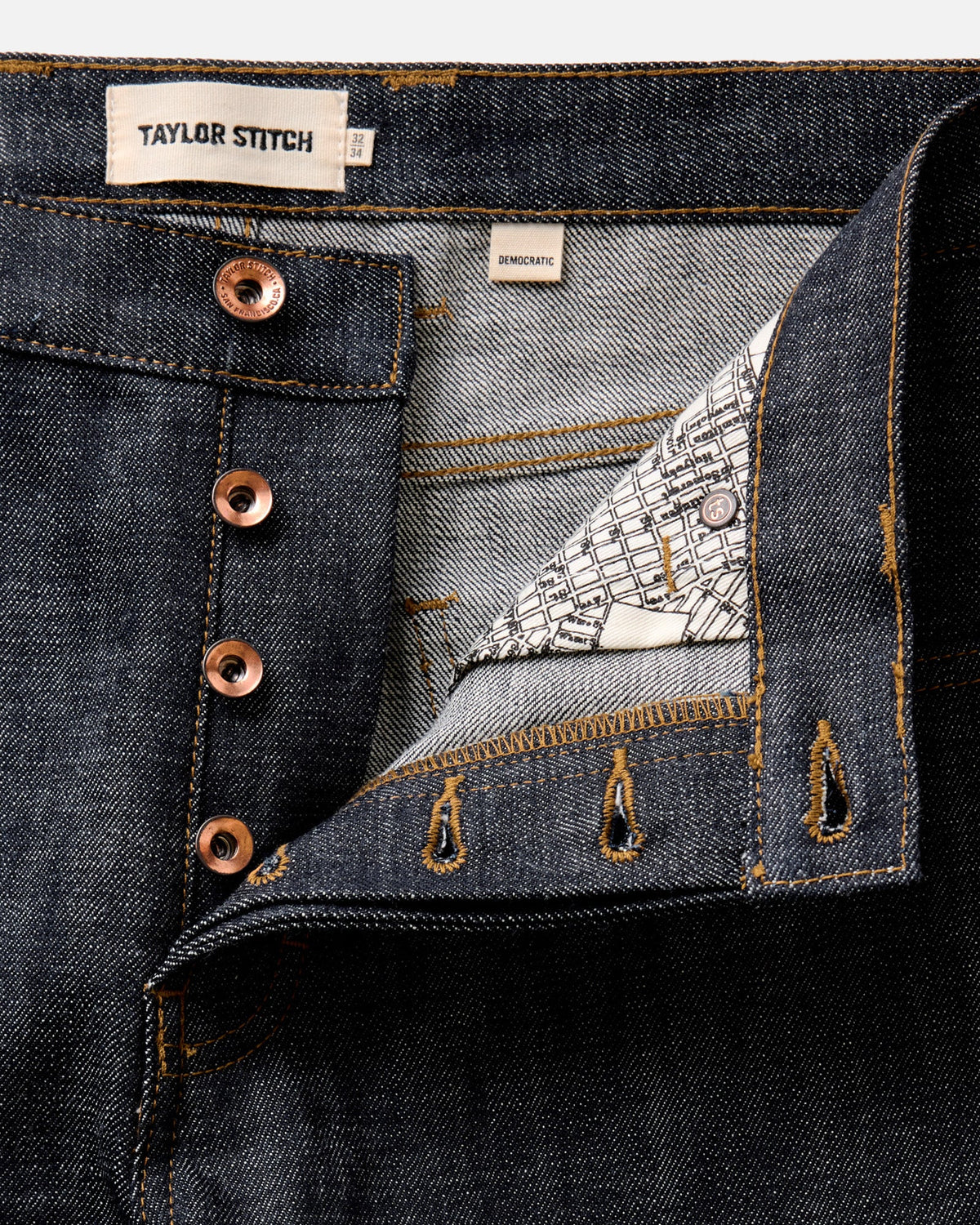 The Democratic Jean in Rigid Organic Selvedge