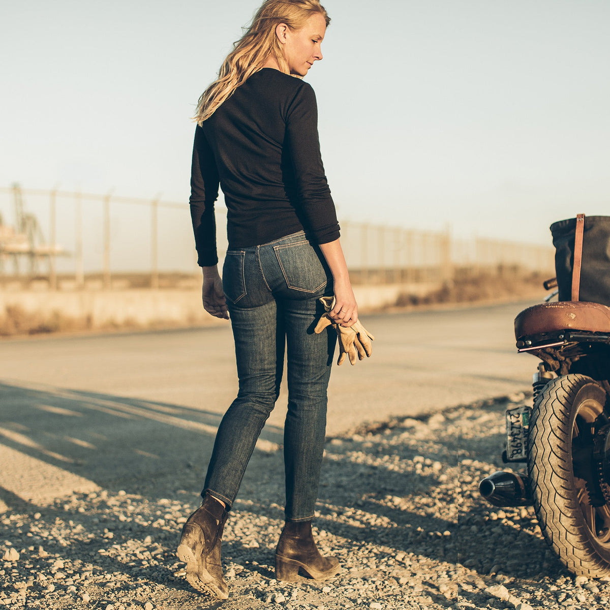 The Adler Jean in Indigo