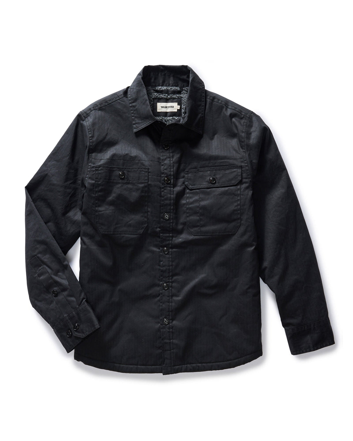 The Fender Jacket in Coal Dry Wax