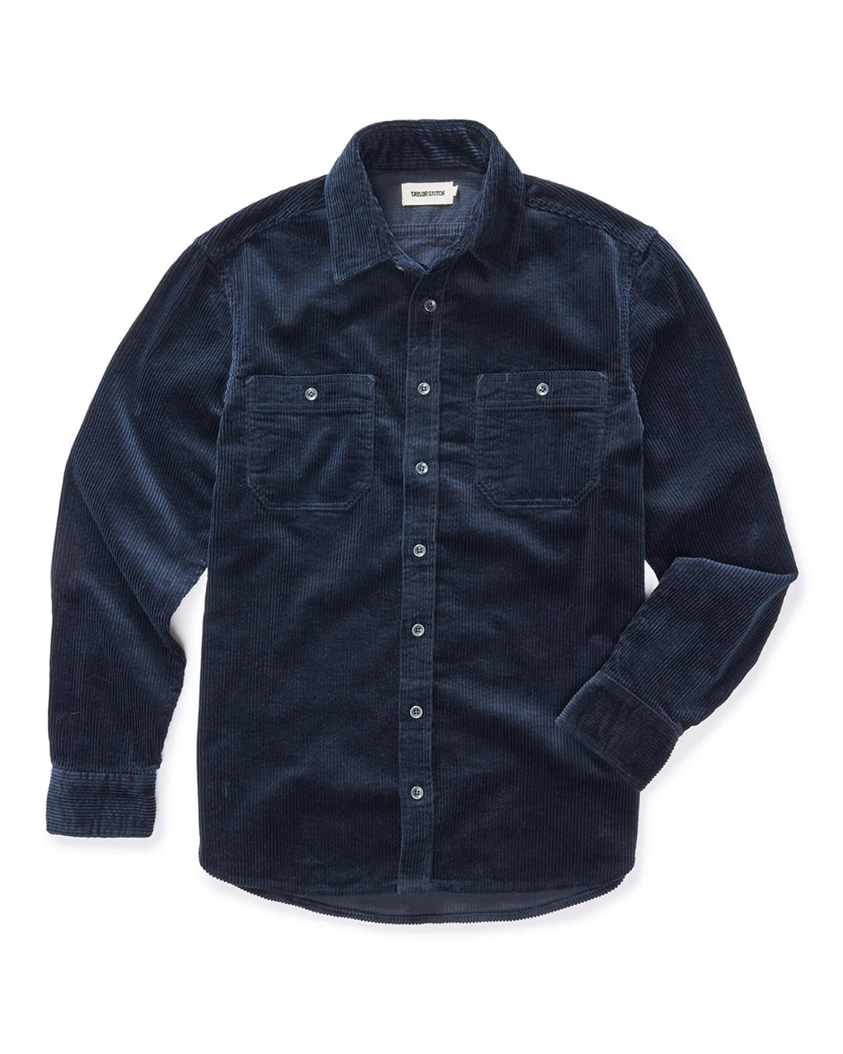 The Utility Shirt in Dark Navy Corduroy