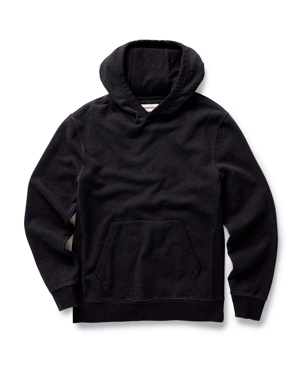 The Sunset Hoodie in Black Indigo Terry
