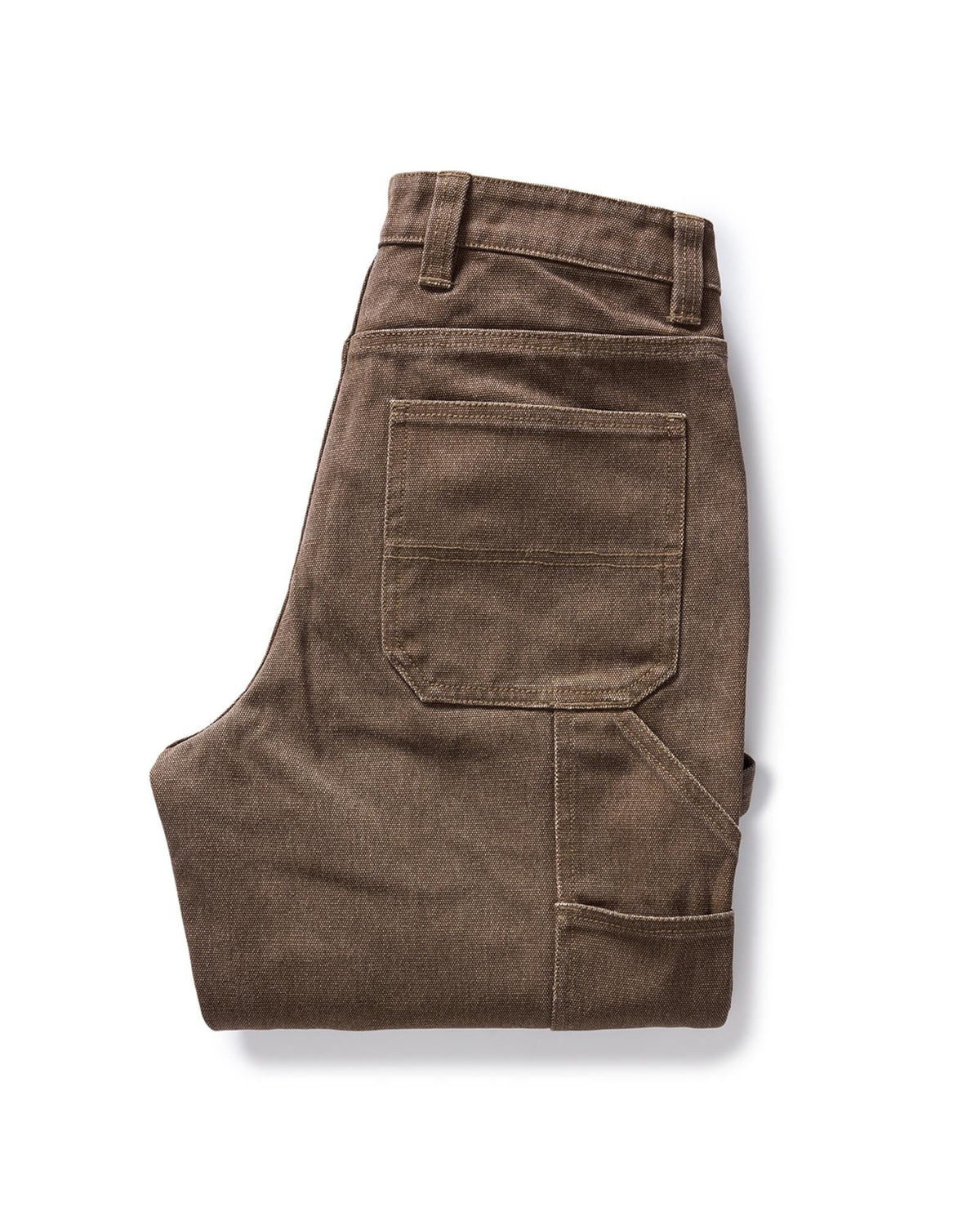 The Workhorse Pant in Aged Penny Chipped Canvas