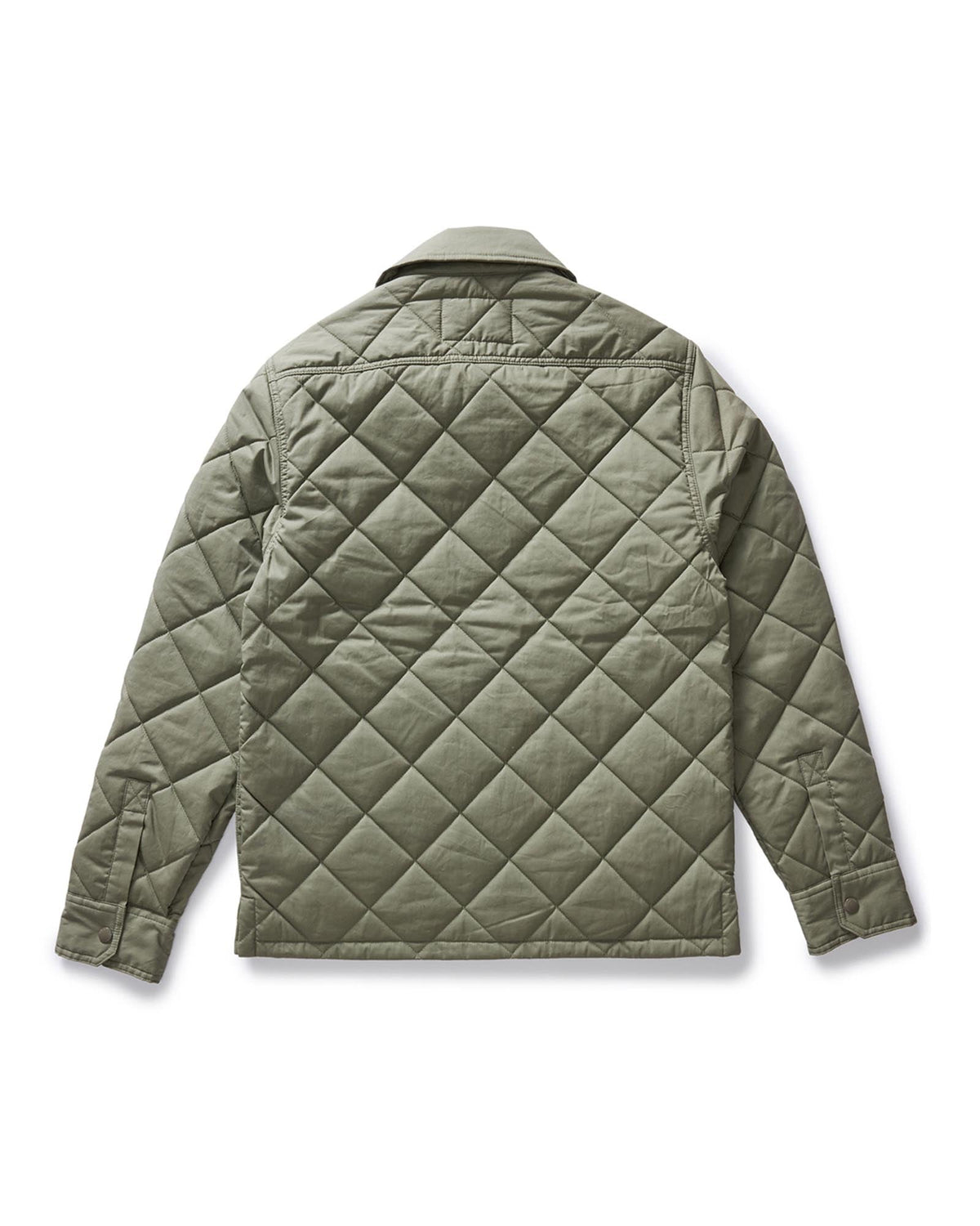 The Miller Shirt Jacket in Smoked Olive Dry Wax
