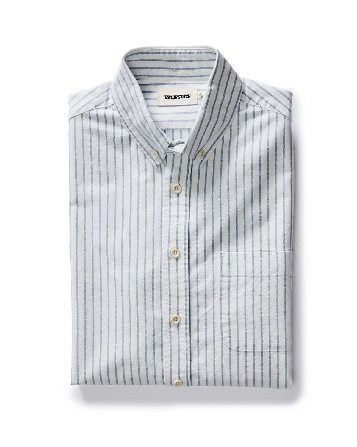 The Jack in White Stripe Oxford