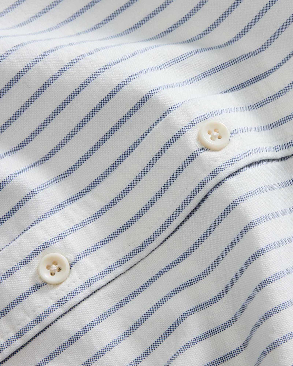 The Jack in White Stripe Oxford