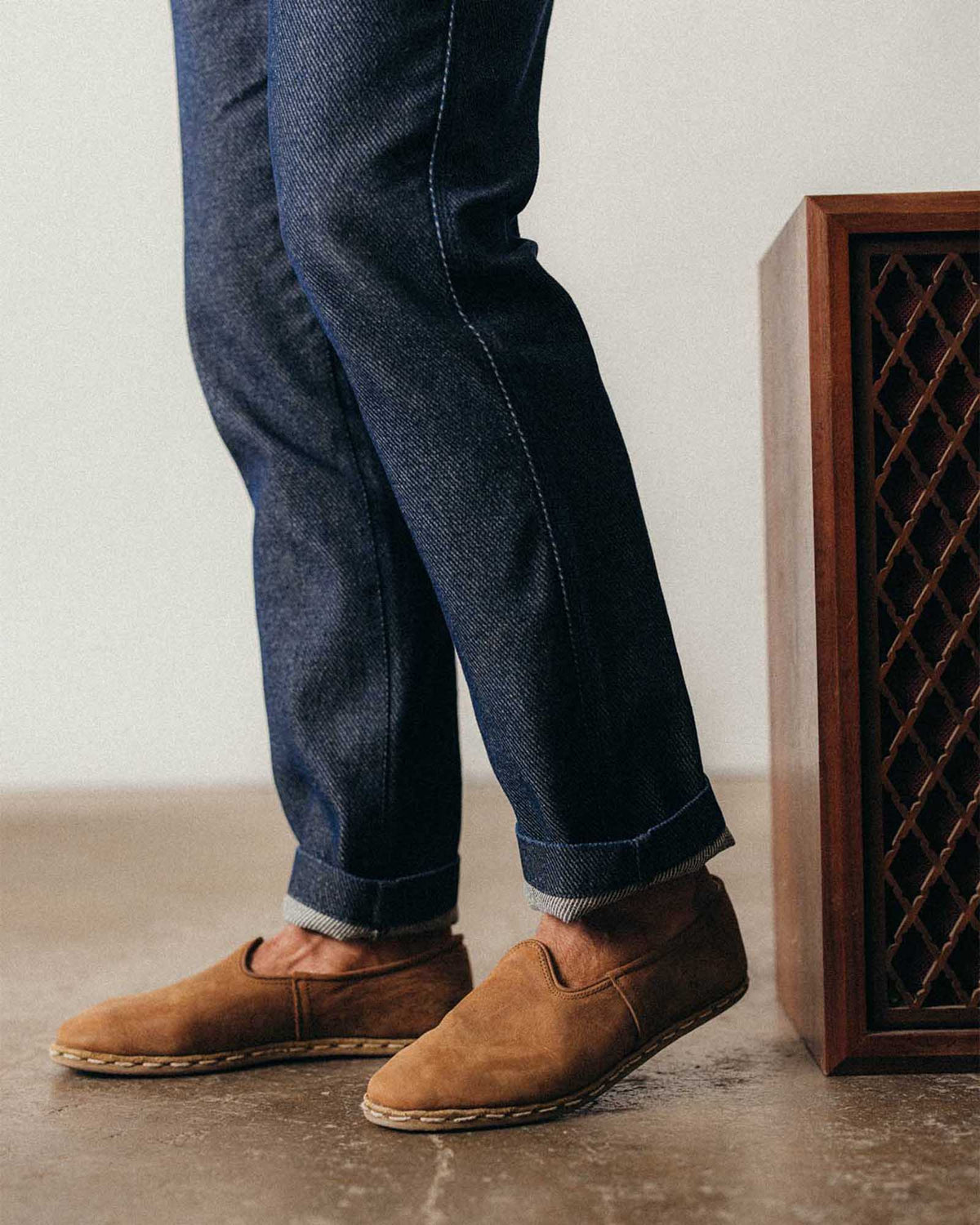 The Morse Pant in Rinsed Indigo Twill
