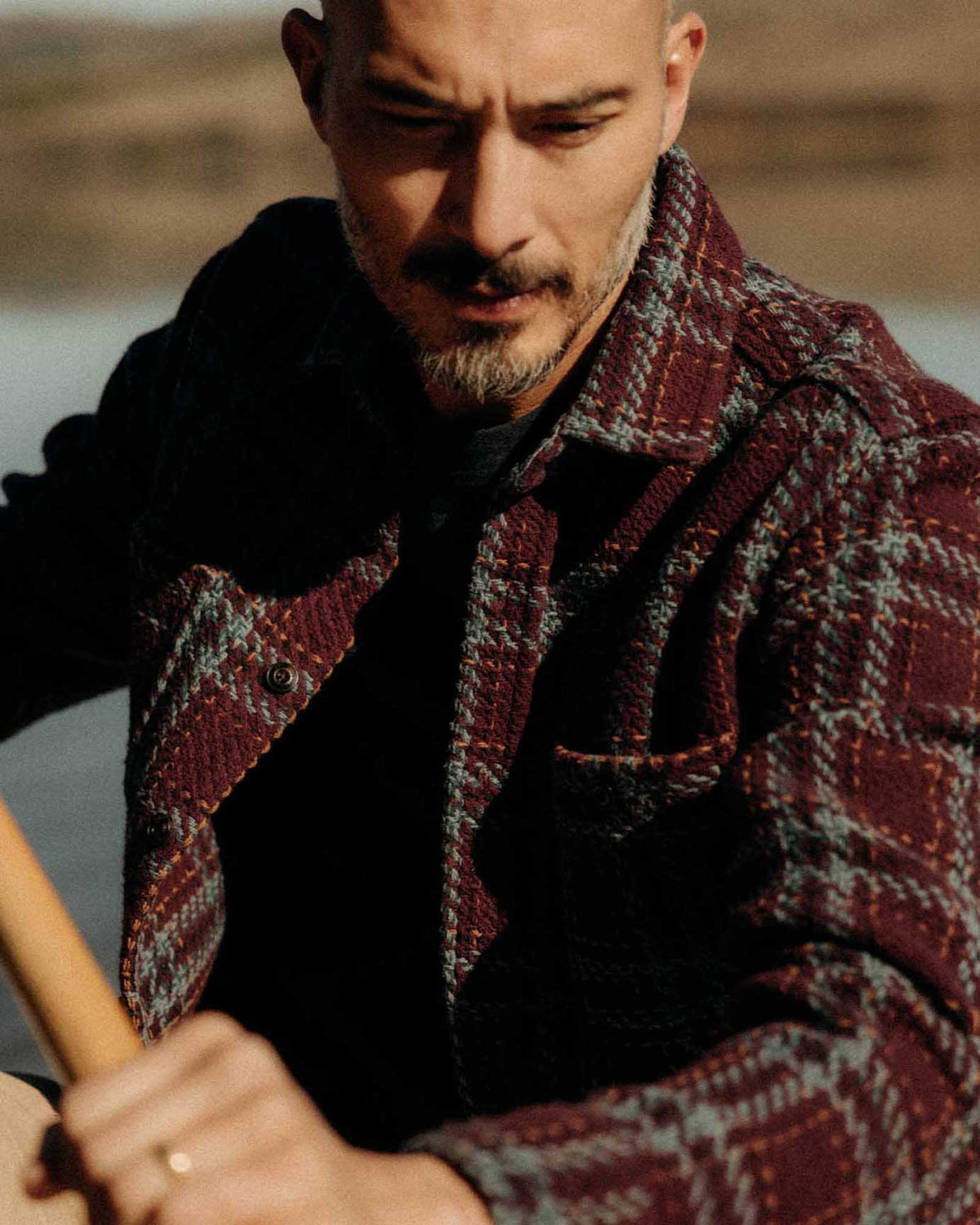 The Cutter Overshirt in Port Plaid