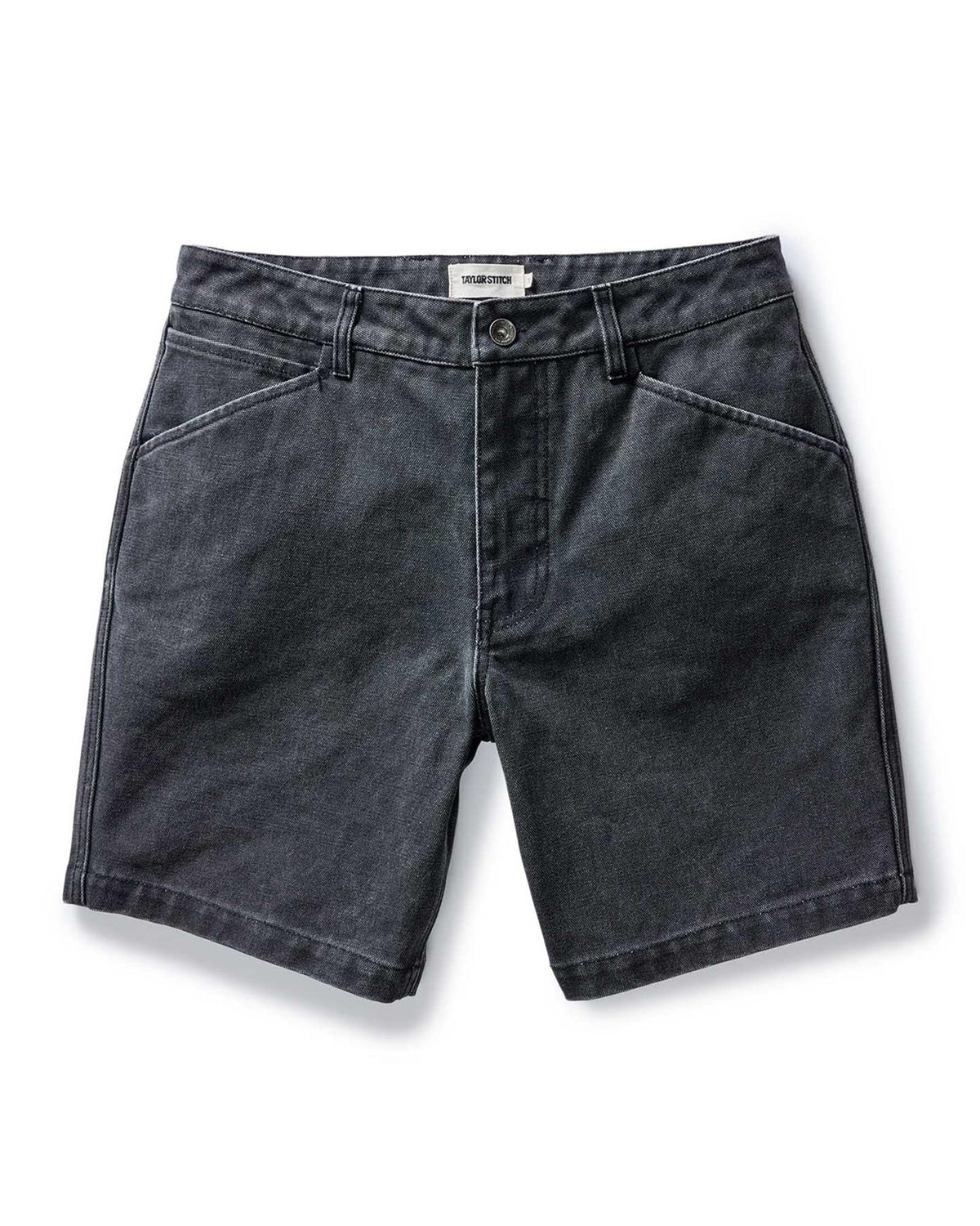 The Camp Short in Coal Chipped Canvas