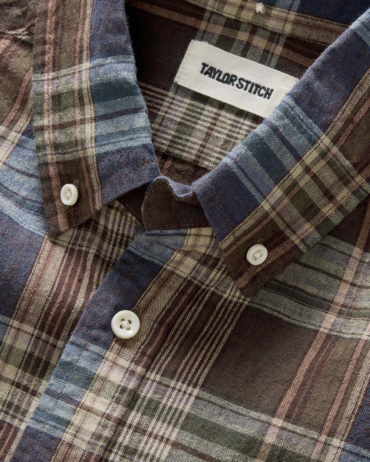The Short Sleeve Jack in Atlantic Blue Plaid