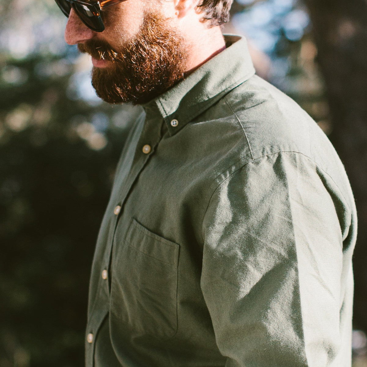 The Jack in Brushed Army Oxford