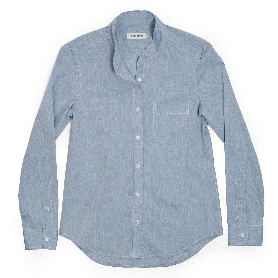The Caroline in Light Blue Chambray