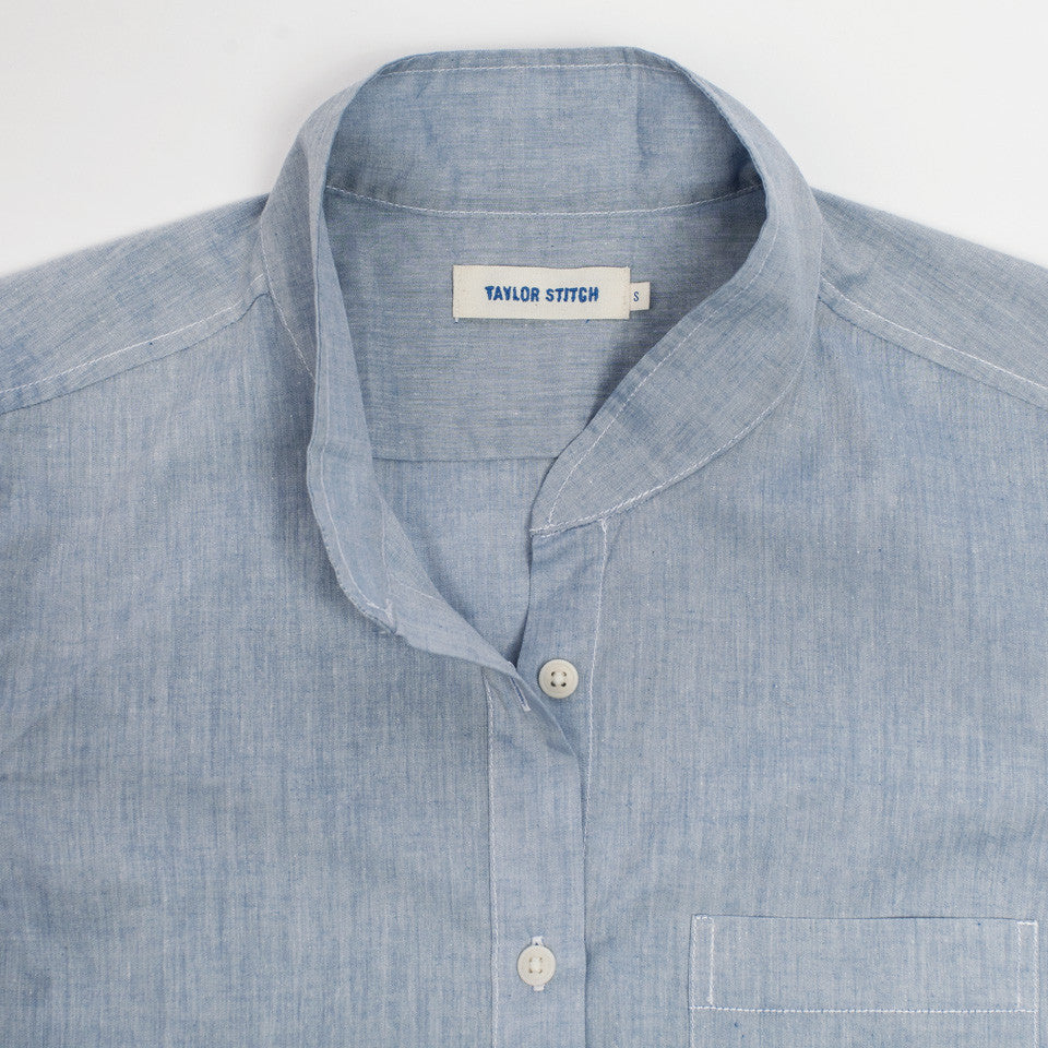 The Caroline in Light Blue Chambray
