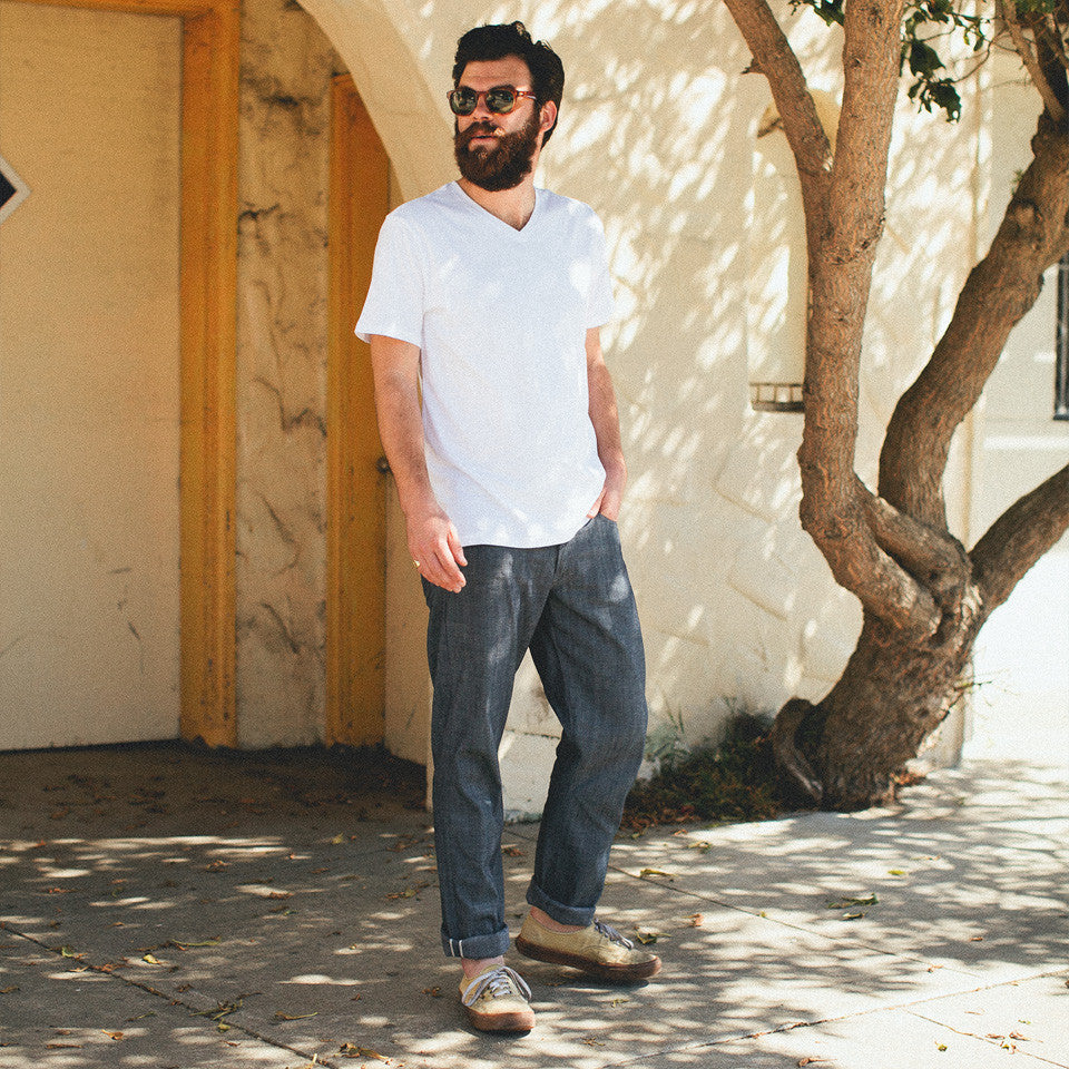 9 Oz. Candiani Italian Selvage Chambray - Slim Fit