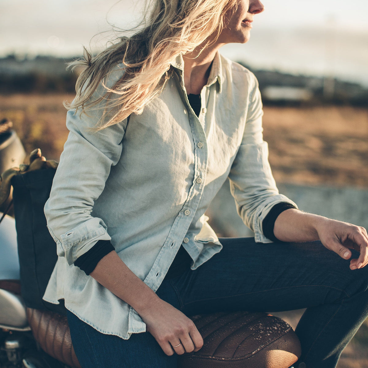 The Katherine in Washed Out Denim
