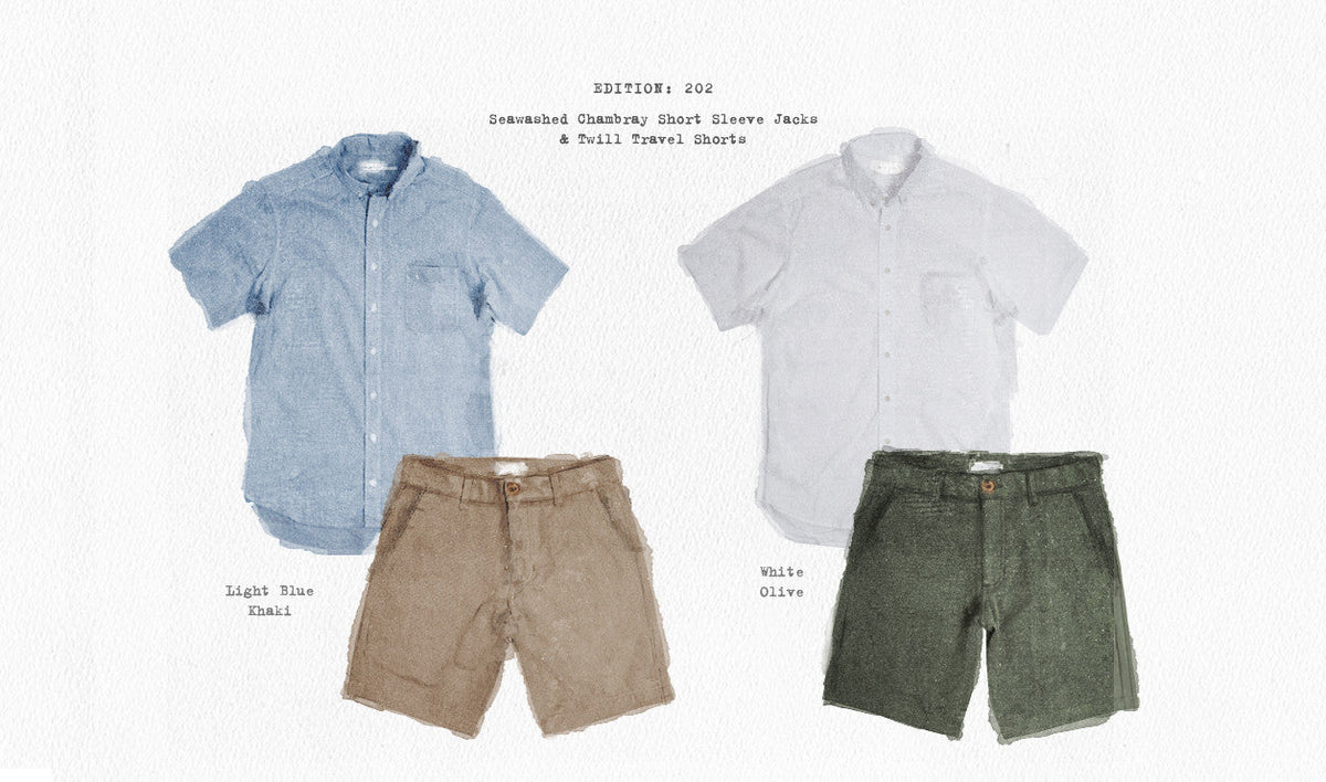 The Short Sleeve Jack in Light Blue