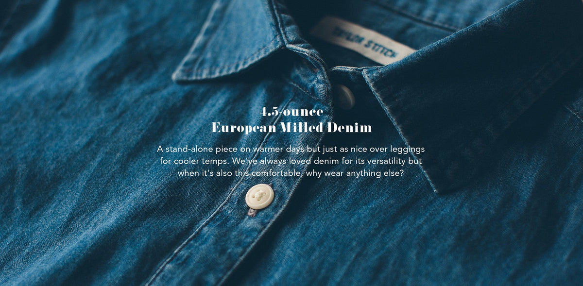 The Jane - Sea Washed Denim Dress