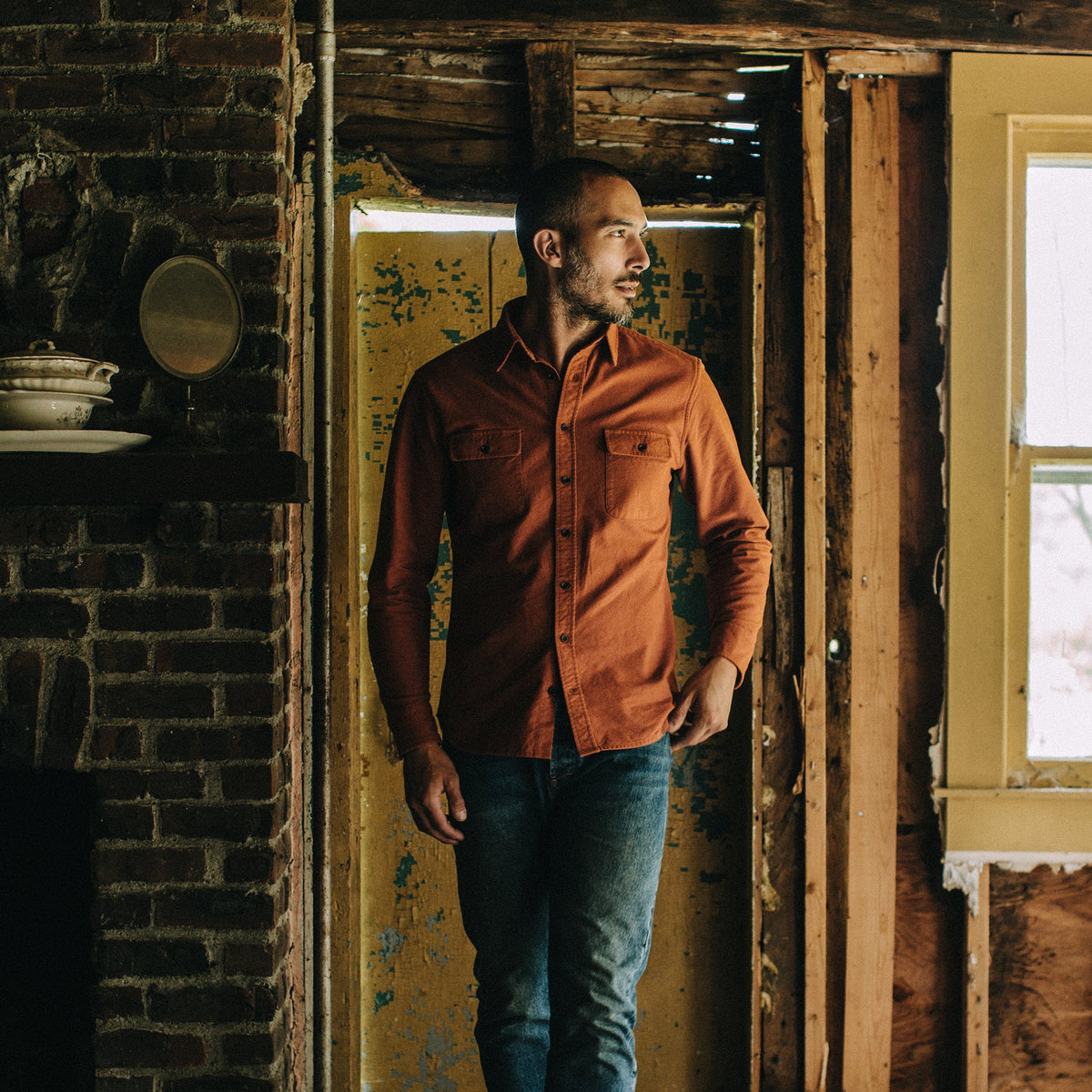 The Yosemite Shirt in Copper