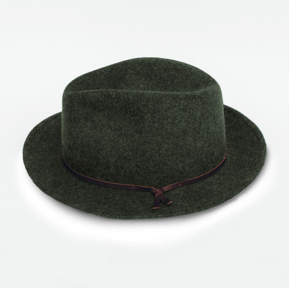 The Luke Fedora in Olive