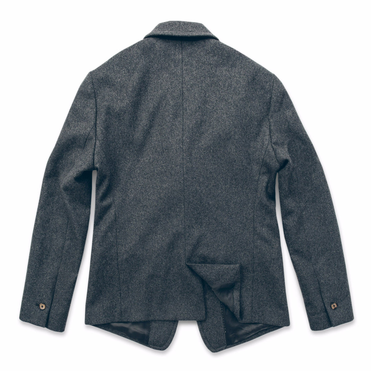 The Telegraph Blazer in Charcoal Wool