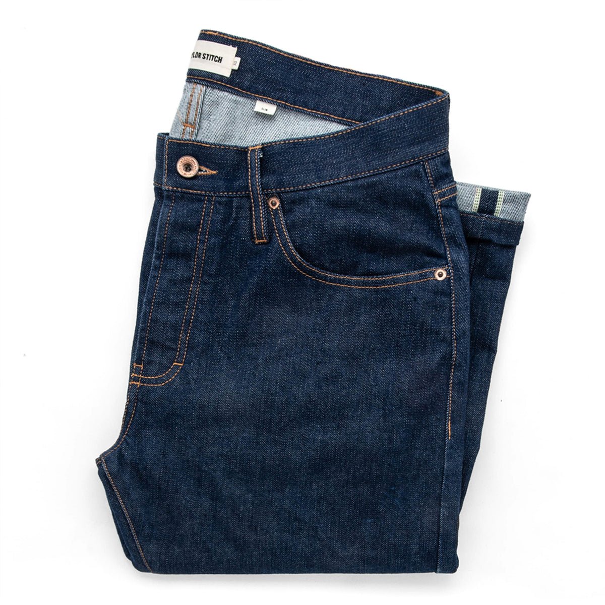 The Slim Jean in Organic Stretch Selvage
