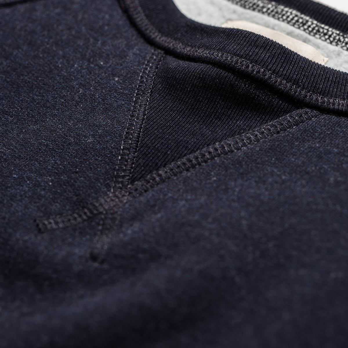 The Crew in Indigo Fleece