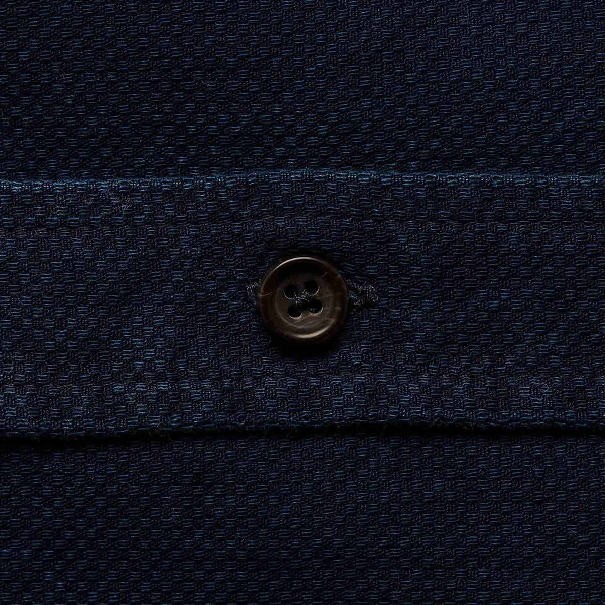 The California in Indigo Dobby