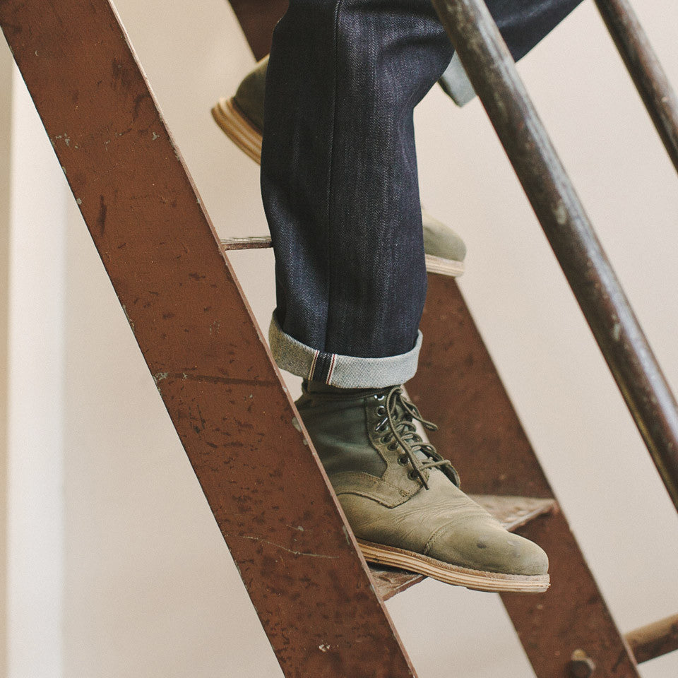 The Democratic Jean in Shuttle Loomed Italian Selvage Denim