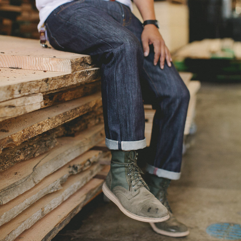 The Democratic Jean in Shuttle Loomed Italian Selvage Denim