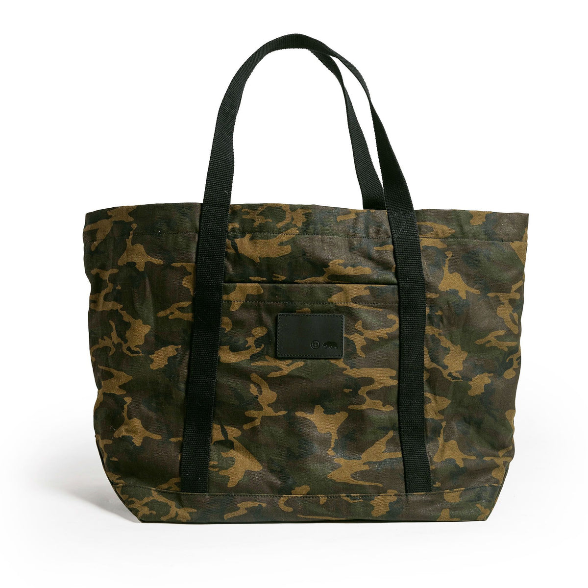 The Market Tote in Camo Boss Duck