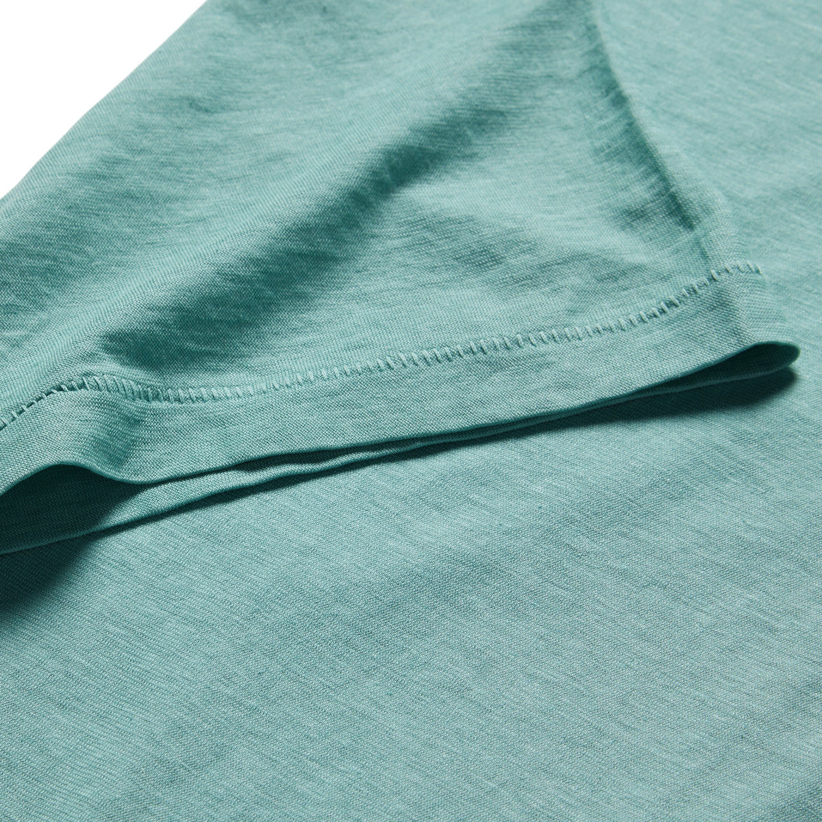 The Cotton Hemp Tee in Teal