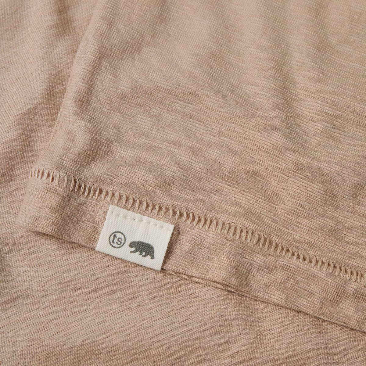The Cotton Hemp Tee in Khaki