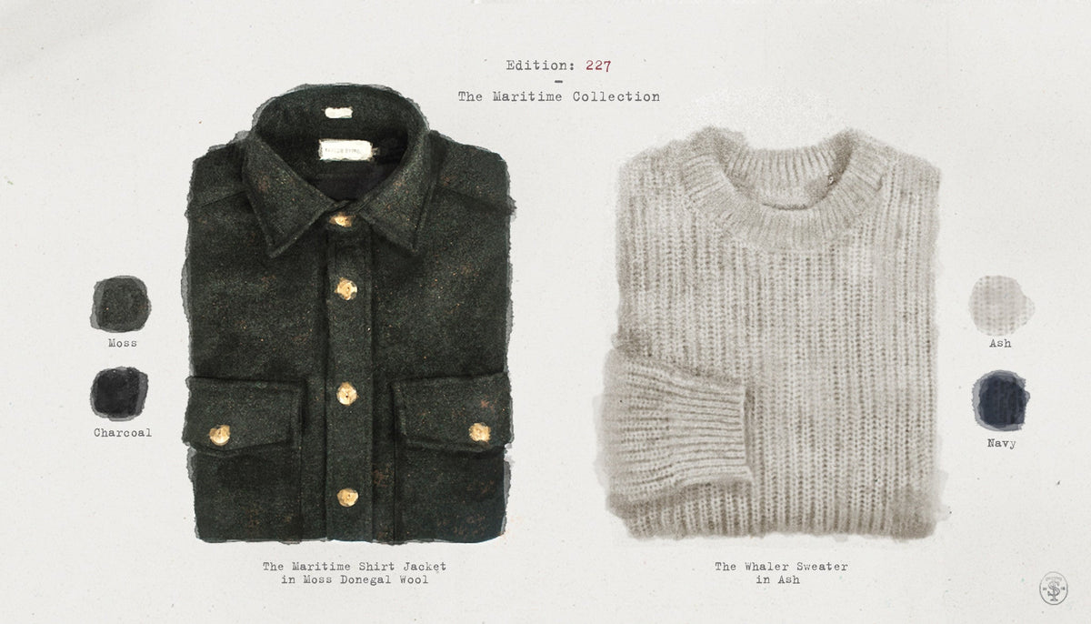 The Whaler Sweater in Ash
