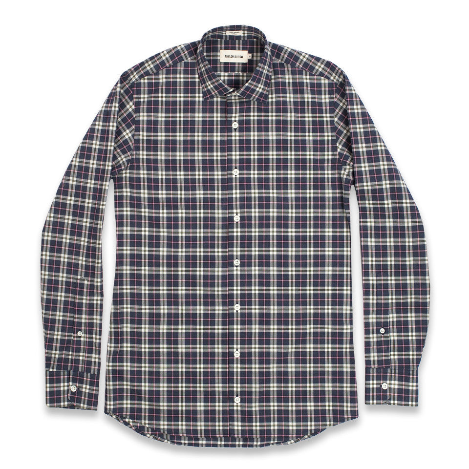 The Hyde in Navy Washed Poplin