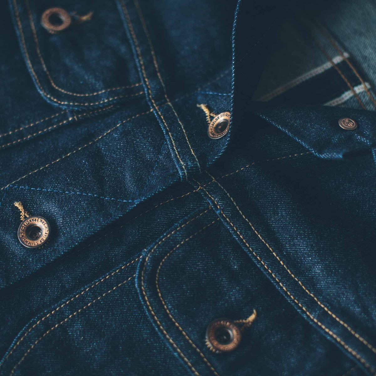 The Pacific Jacket in Cone Mills Stretch Selvage