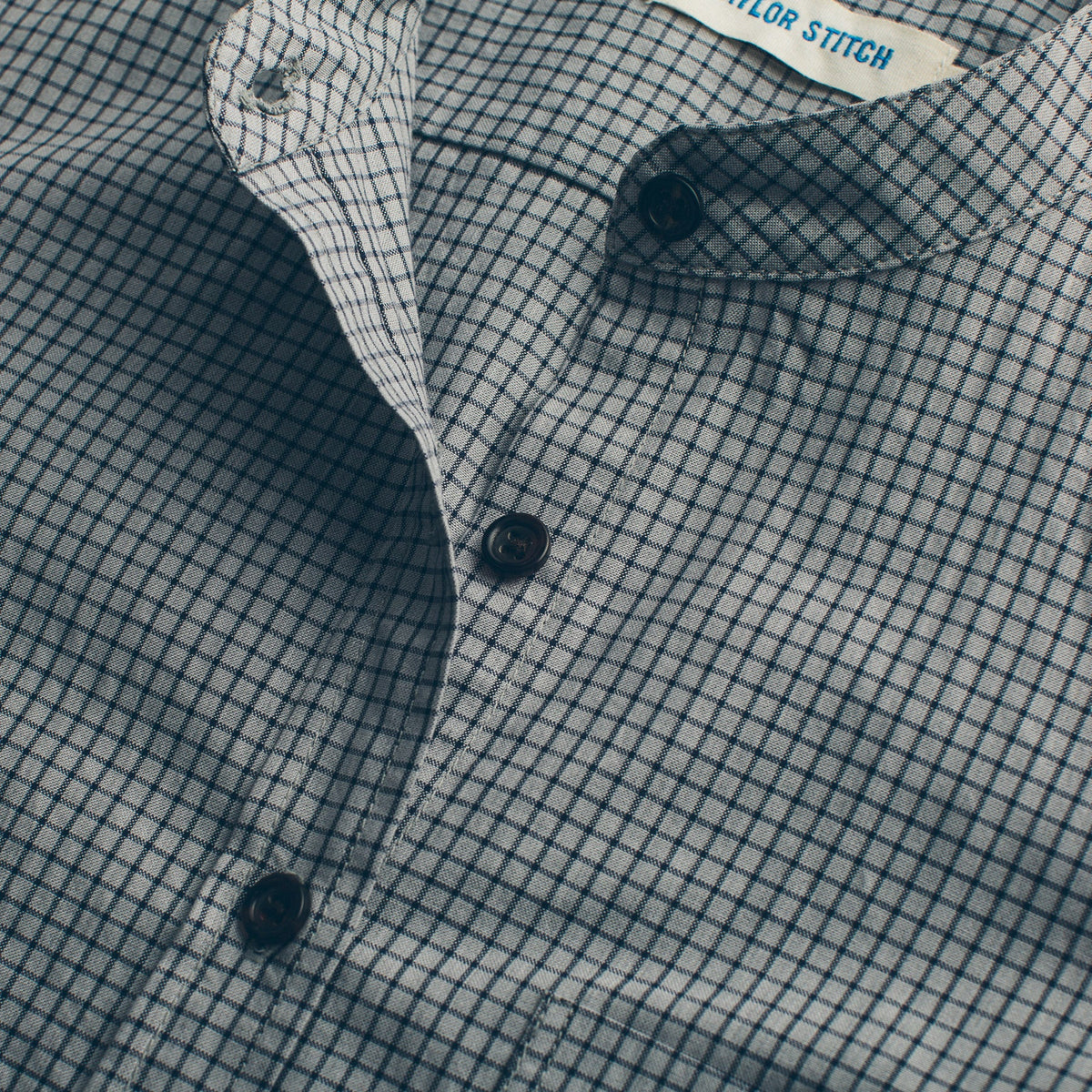 The Piper Shirt in Ash Grey Check