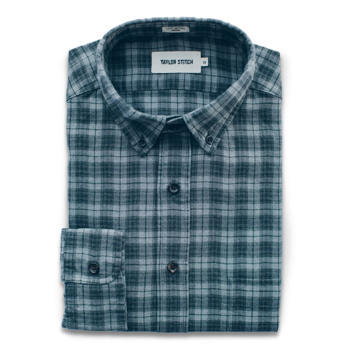 The Jack in Grey & Hunter Green Plaid