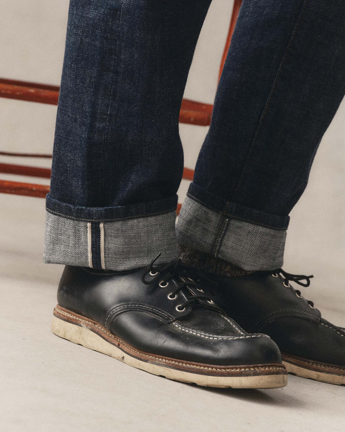 The Democratic Jean in Rinsed Organic Selvedge