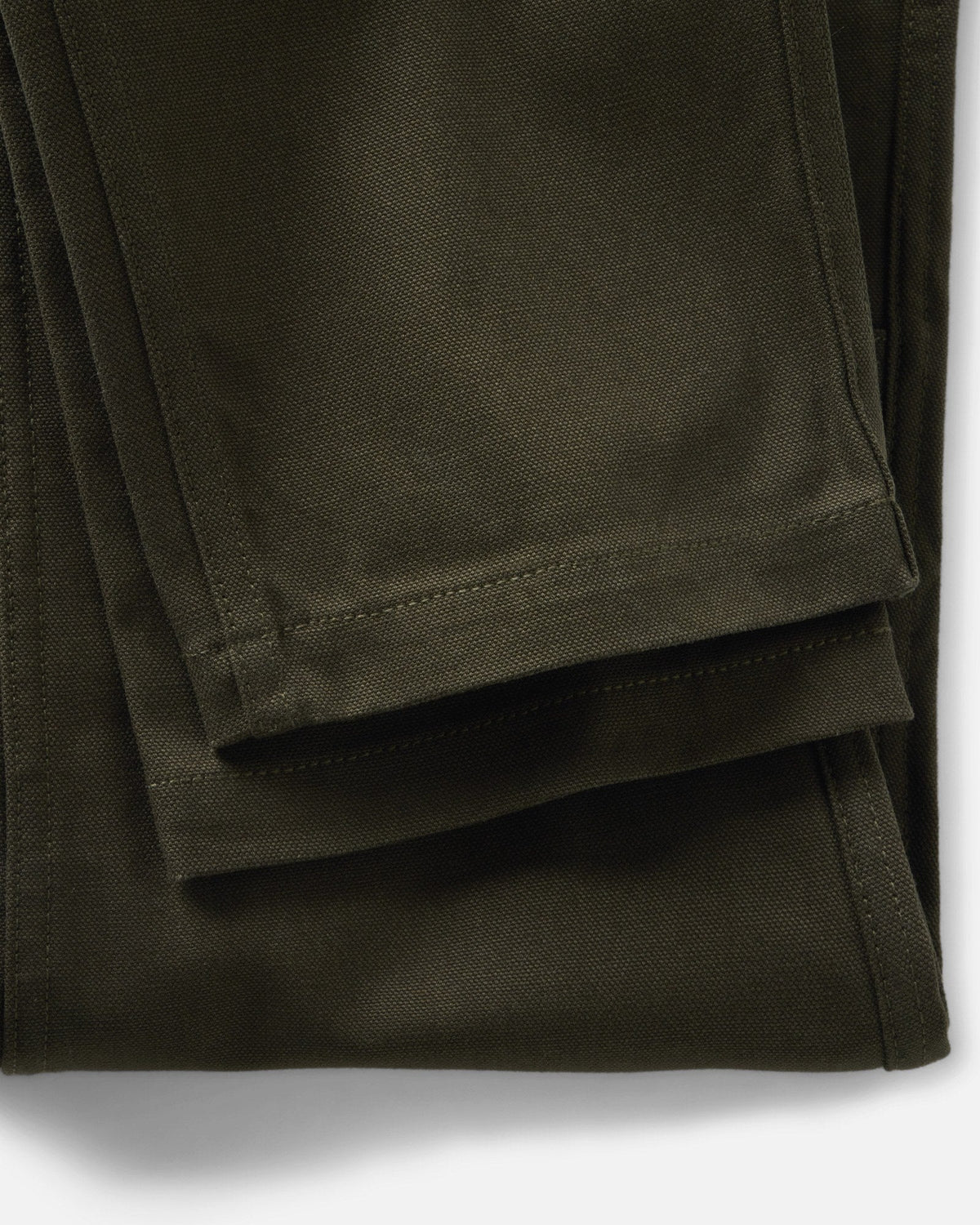 The Good Acre Chore Pant in Olive Canvas