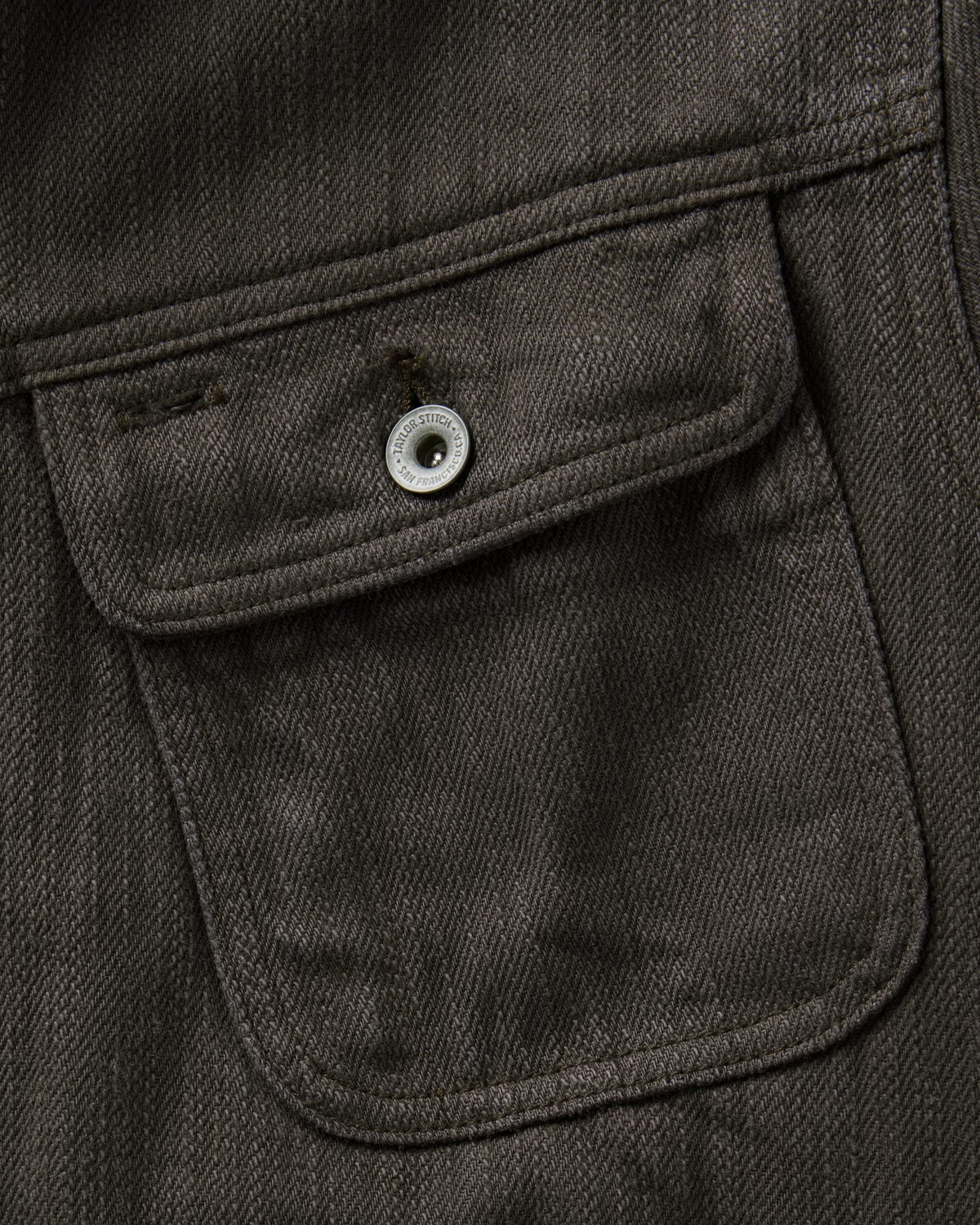 The Long Haul Jacket in Soil Slub Denim