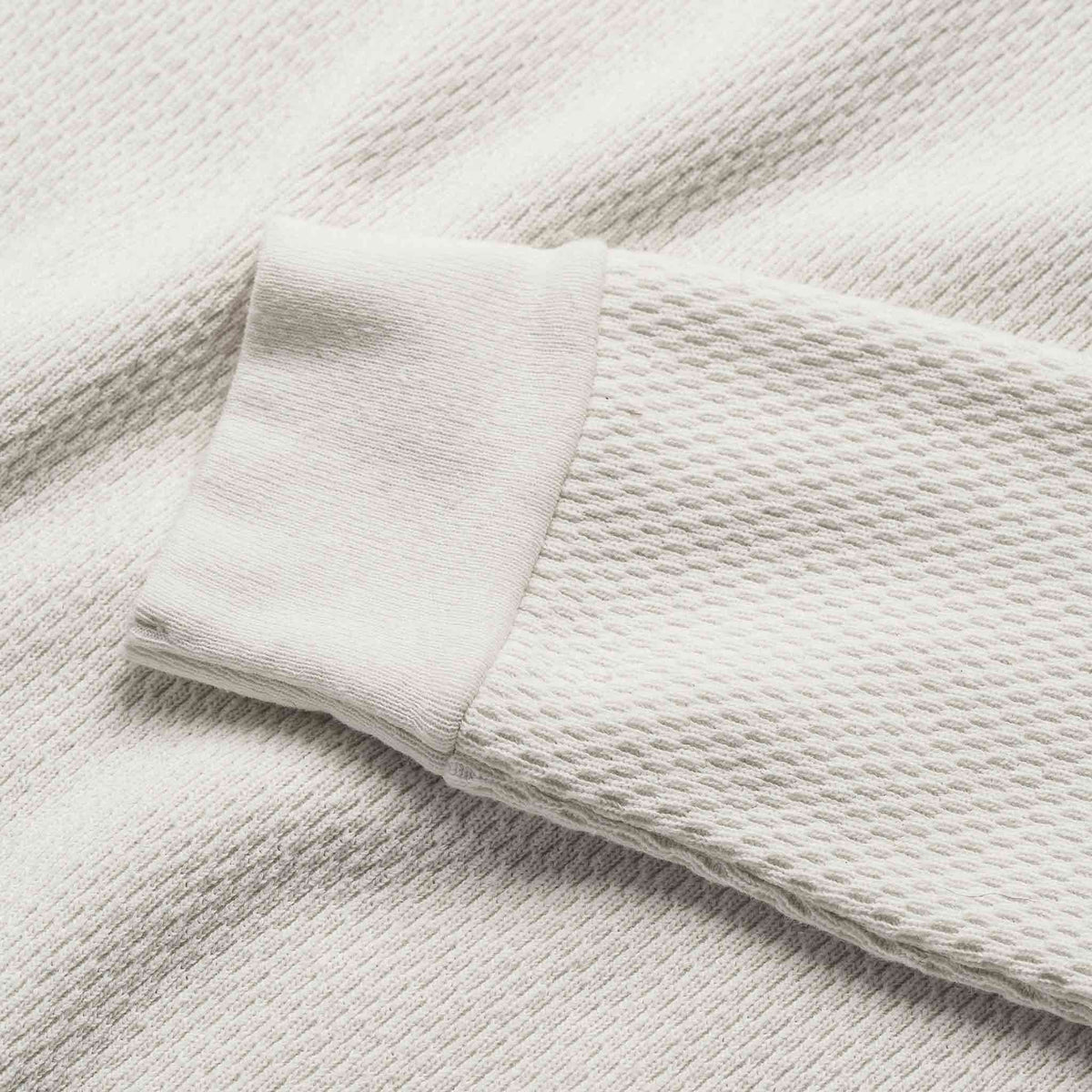 The Heavy Bag Waffle Long Sleeve in Natural Archive