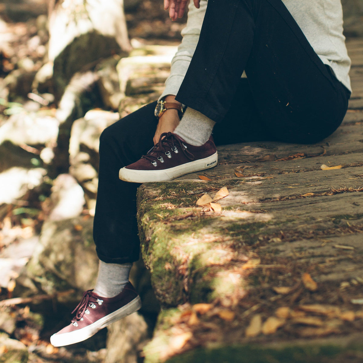 The Yosemite Hiker in Deep Cherry