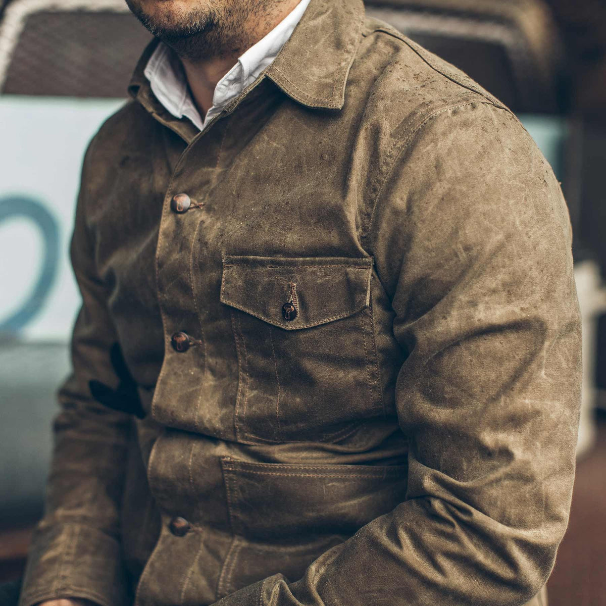 The Project Jacket in Field Tan