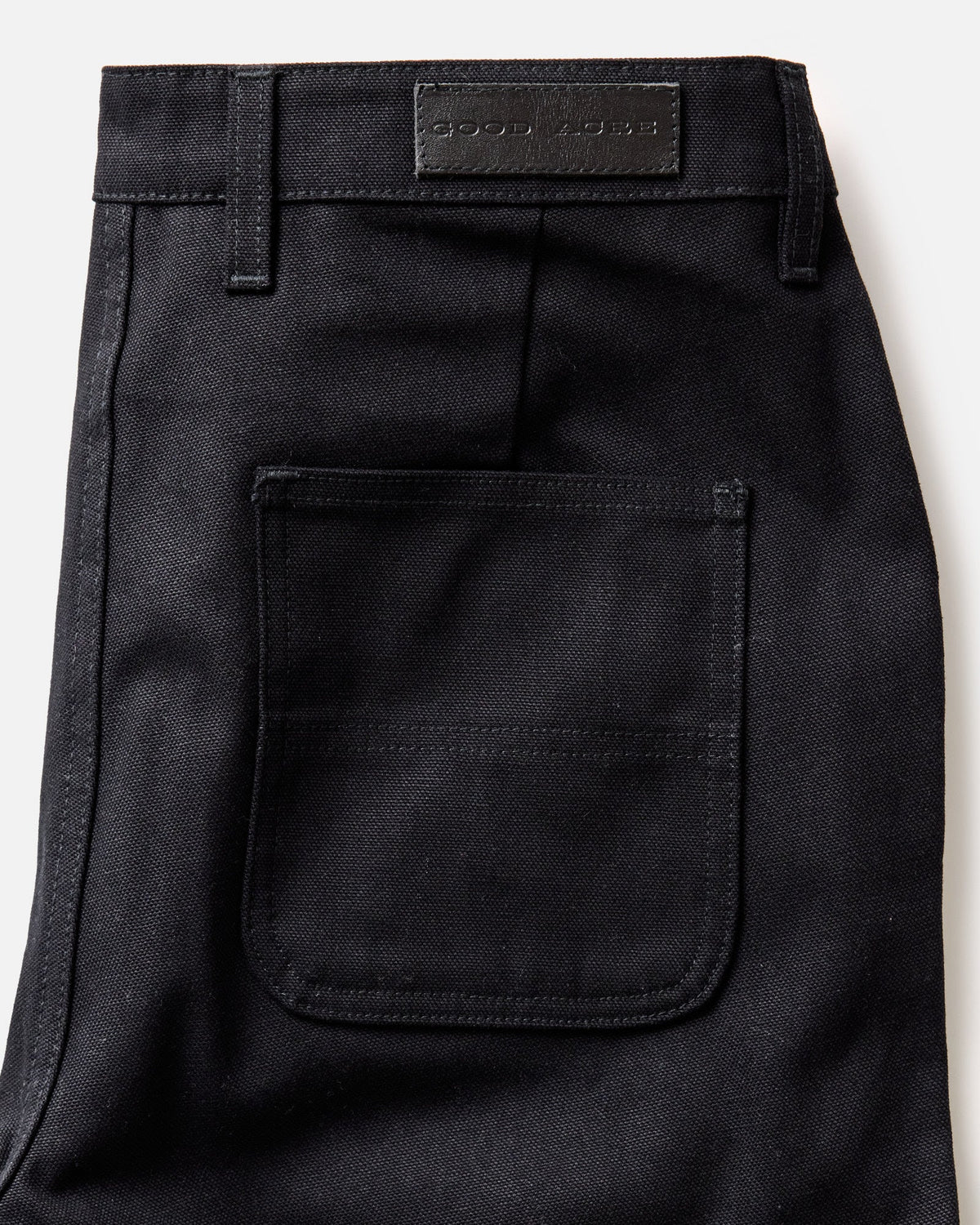 The Good Acre Chore Pant in Black Canvas