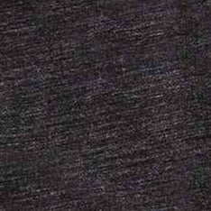The Merino Henley in Heather Black